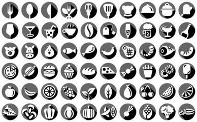 Icons Iconset Web Essen und Trinken