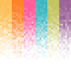 Abstract pixel background