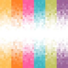 Abstract pixel background
