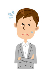 男性　困る　焦る