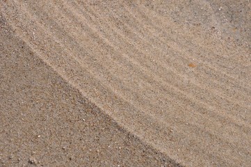 Spuren im Sand