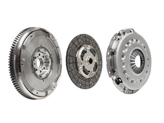 composed of damping flywheel, drive and basket