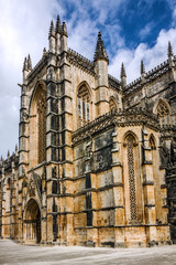 Naklejka premium Batalha Dominican medieval monastery, Portugal - great masterpie