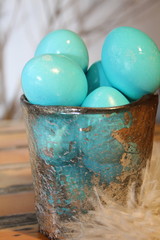Pastellige Ostereier