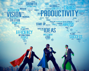 Productivity Vision Efficiency Growth Success Solution Concept
