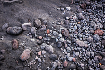 Vulcanic stones texture