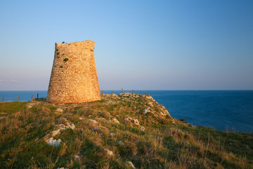Fototapeta na wymiar Torre Sant Emiliano near Otranto, province of Lecce, Puglia