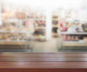 Abstract Blur Shopping Market Background
