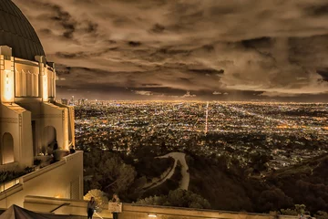 Möbelaufkleber Stadtbild von Los Angeles © senai aksoy