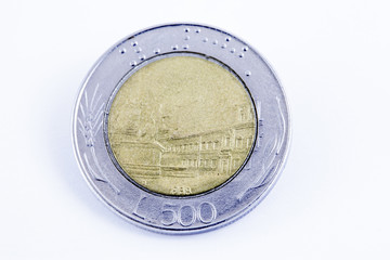 Moneta da cinquecento lire