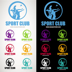 Logo badminton