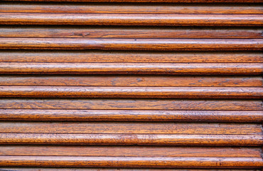 Weathered wooden ventilation louvers