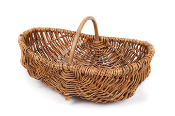 Old wicker basket