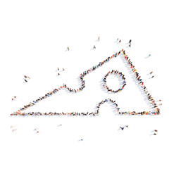 people in the form of cheese.