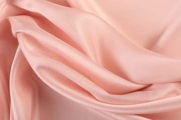Obraz premium pink chiffon folds