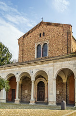 Fototapeta na wymiar Basilica of Sant Apollinare Nuovo, Ravenna. Italy