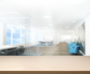 Fototapeta premium Top Table Of Background in Office