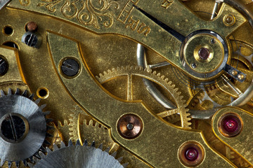 Clock mechanism.