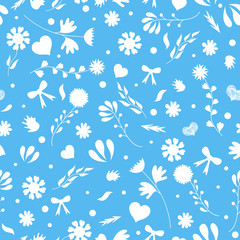 Cute vector floral pattern