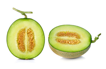 melon isolated on white background