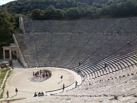 Ancient theatre of epidaurus