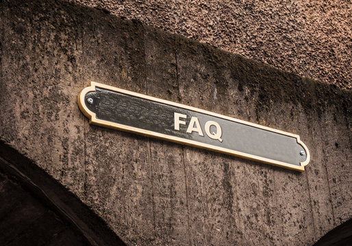 Strassenschild 43 - FAQ