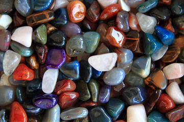 color minerals background