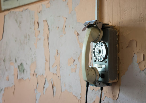 Old wall phone