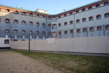 Empty Yard in a jail in Germany
