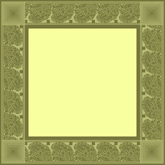 Roses greeting card.