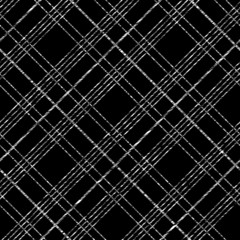 Grungy tartan background for decoration or backdrop. Endless vec