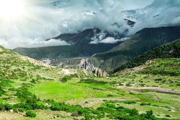 Fototapeta premium Trekking in Nepal
