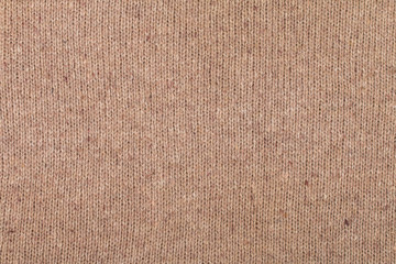 Close-up of knitted wool texture