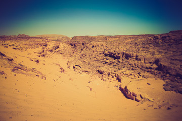 Rocky desert, the Sinai Peninsula