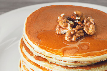 breakfast of pancakes