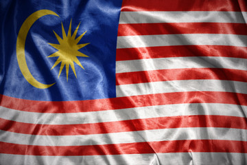 shining malaysian flag