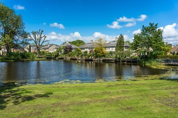 House next to the channel