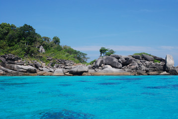 Obraz premium Island in the tropics. View 1