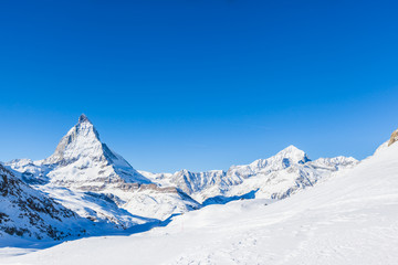 Matterhorn en Weisshorn