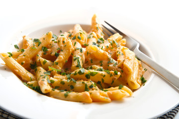 pasta with salmon
