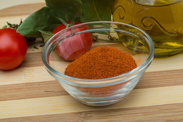 Paprika powder