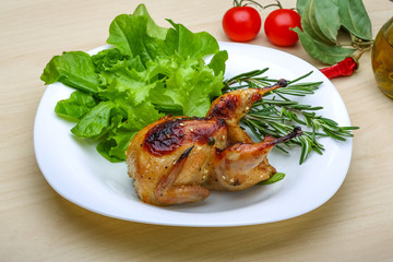 Roasted Quail