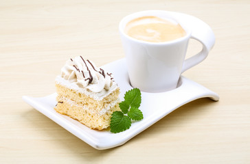 Coffee with cake