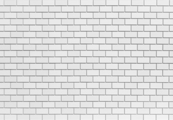 White brick stone wall seamless background and texture