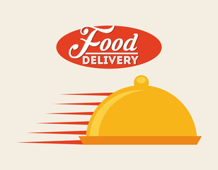 Fototapeta premium food delivery