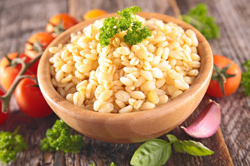 bowl of barley