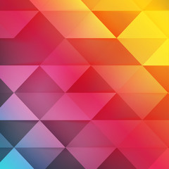 Obraz premium Vector background abstract polygon triangle.