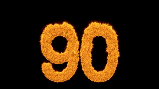 Dynamic fiery number 90