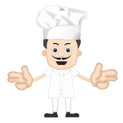 Ben Boy cook cooking cuisine chef funny cartoon