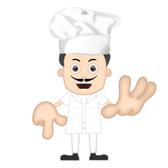 Ben Boy cook cooking cuisine chef funny cartoon